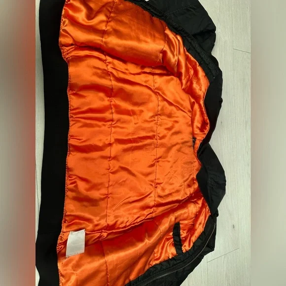 LRG Puffer jacket black/orange - Picture 4 of 7